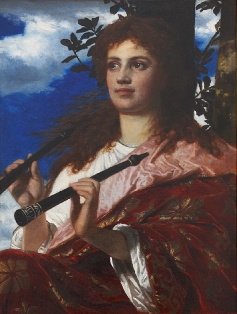 La musa dell'Anacreonte, 1873 - Collezione del Museo di Belle Arti di Argovia